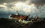 Shipwreck off Nantucket by William Bradford